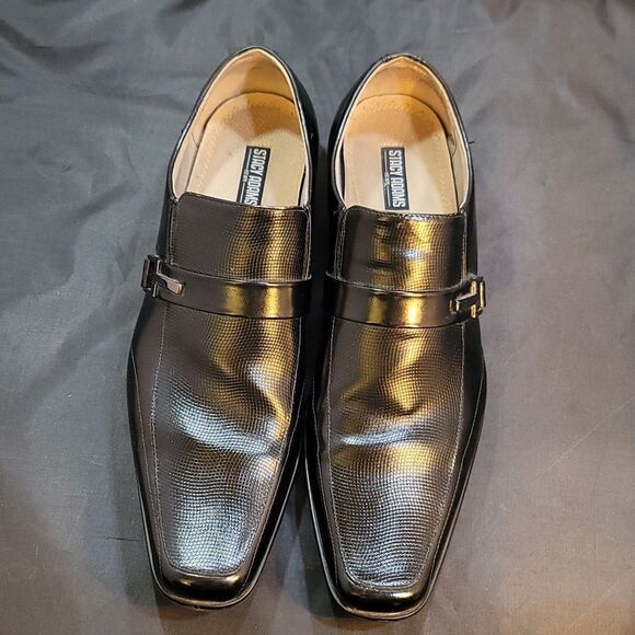 STACY ADAMS MEN'S BEAU MOC TOE BIT SLIP-ON LOAFER - Picture 2 of 16